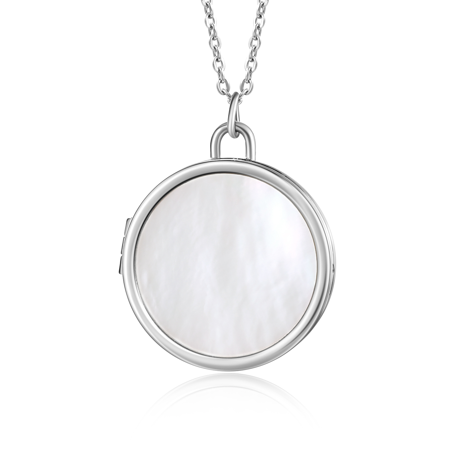 Always Love You Personalized Circle Photo Frame Necklace A Sentimental Custom Gift for Her