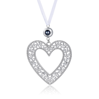 Personalized Heart Photo Projection Christmas Tree Ornament Decoration