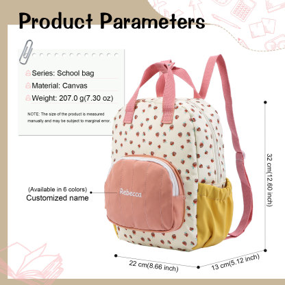 Personalized 1 Name Kids' Backpack A Practical & Heartfelt Gift