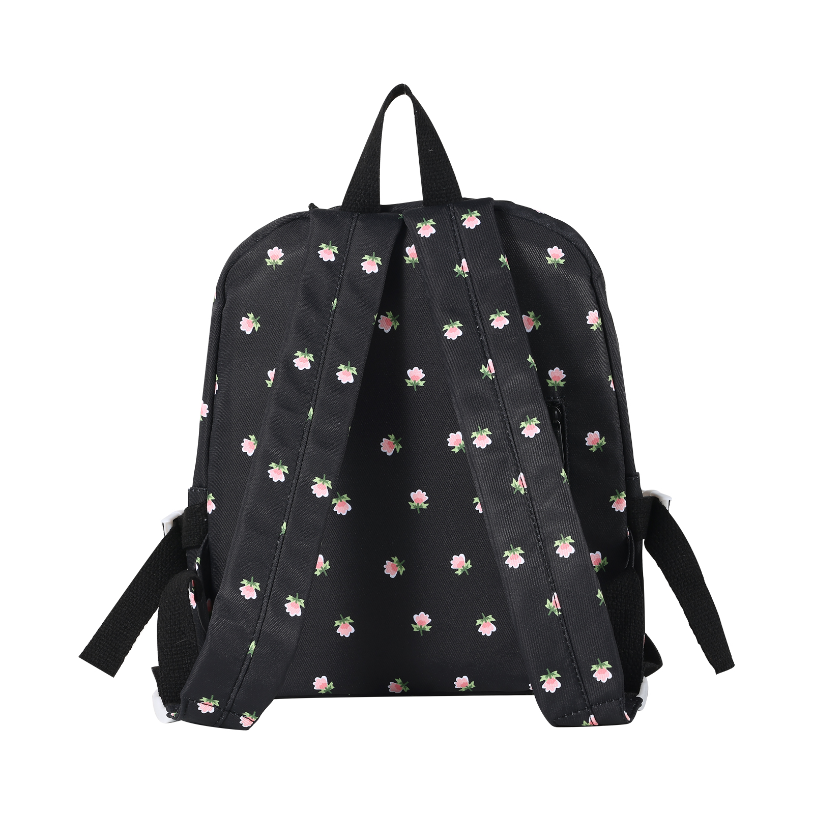 Personalized Kids School Bag with Name & Flowers – Back to School Gift | Lorajewel