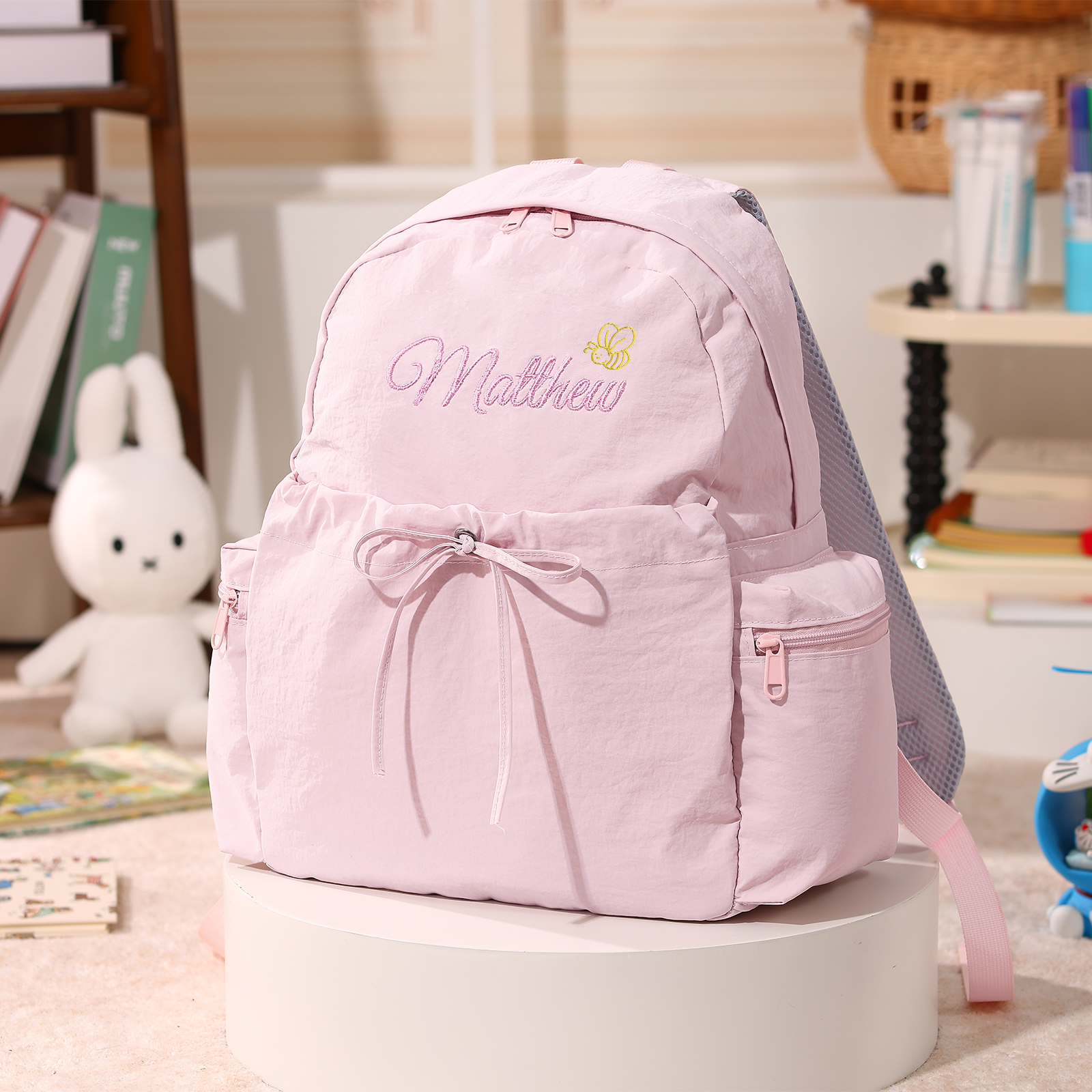 Personalized Kids School Bag with Name & Pattern – Back to School Gift | Lorajewel