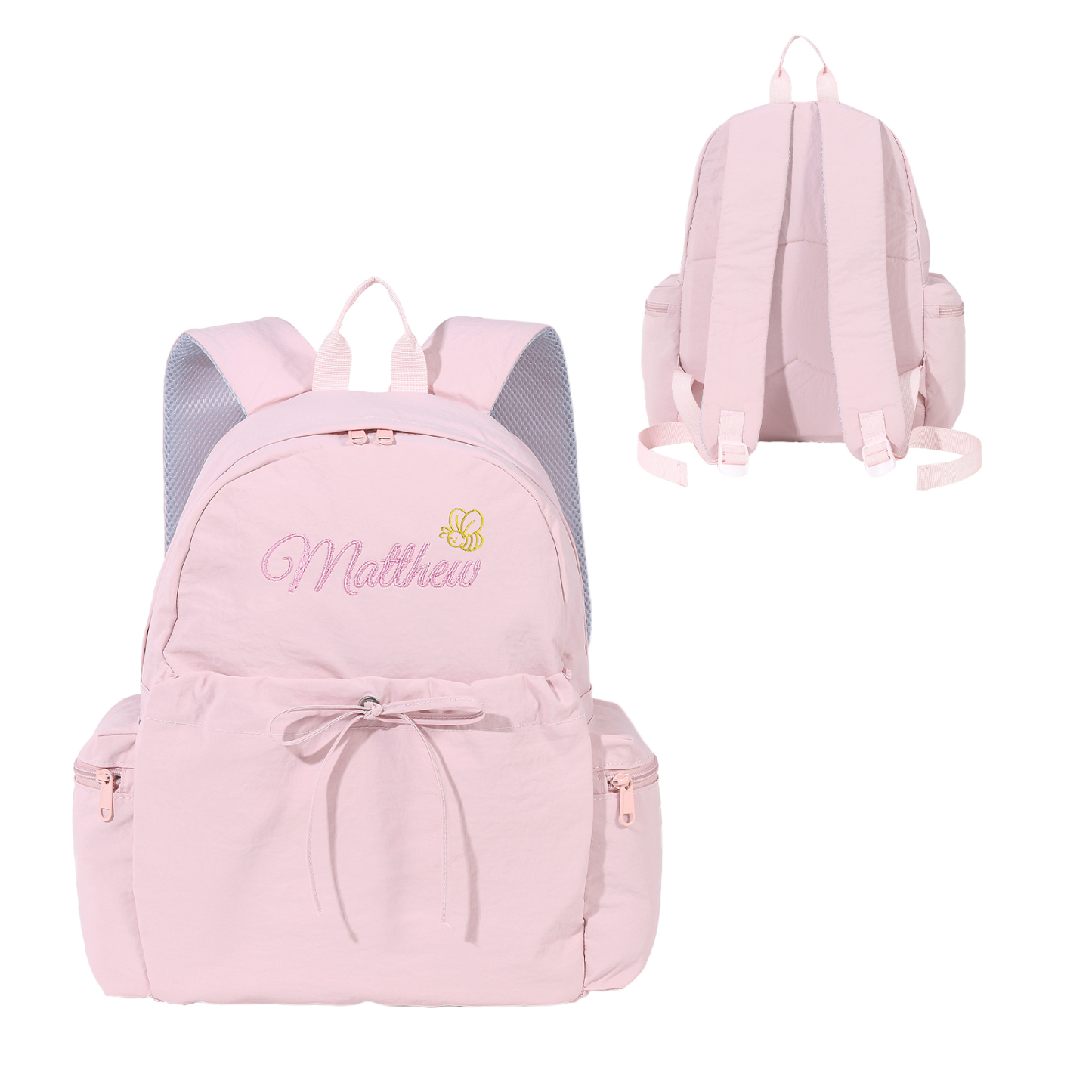 Personalized Kids School Bag with Name & Pattern – Back to School Gift | Lorajewel