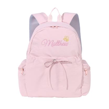 Personalized Kids School Bag with Name & Pattern – Back to School Gift | Lorajewel