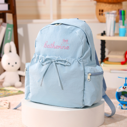 Personalized Kids School Bag with Name & Pattern – Back to School Gift | Lorajewel
