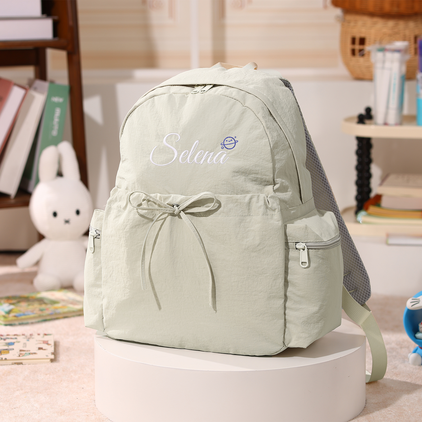 Personalized Kids School Bag with Name & Pattern – Back to School Gift | Lorajewel