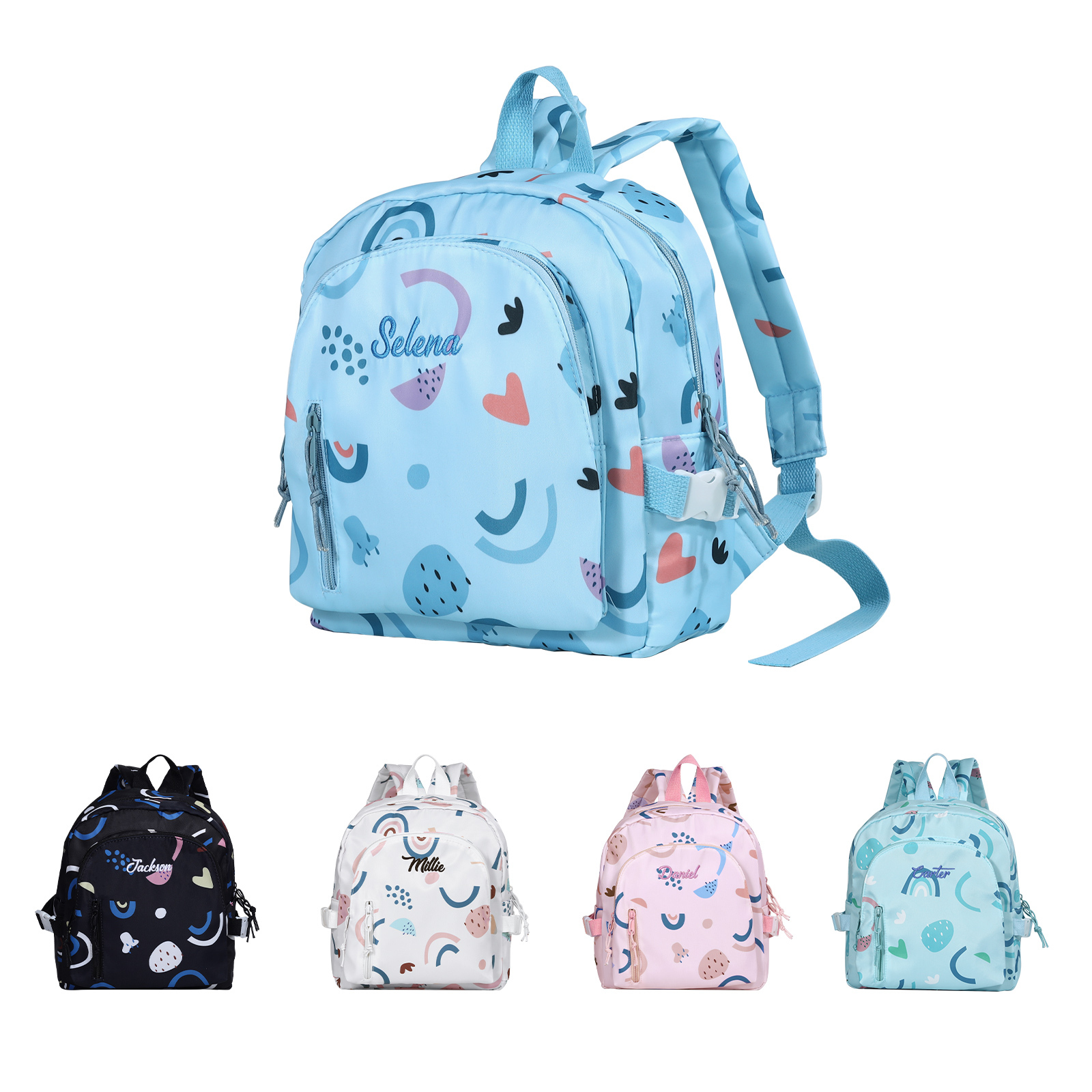 [Copy]Personalized Star Backpack with 1 Custom Name and Colour, 5 Colours | Jessemade
