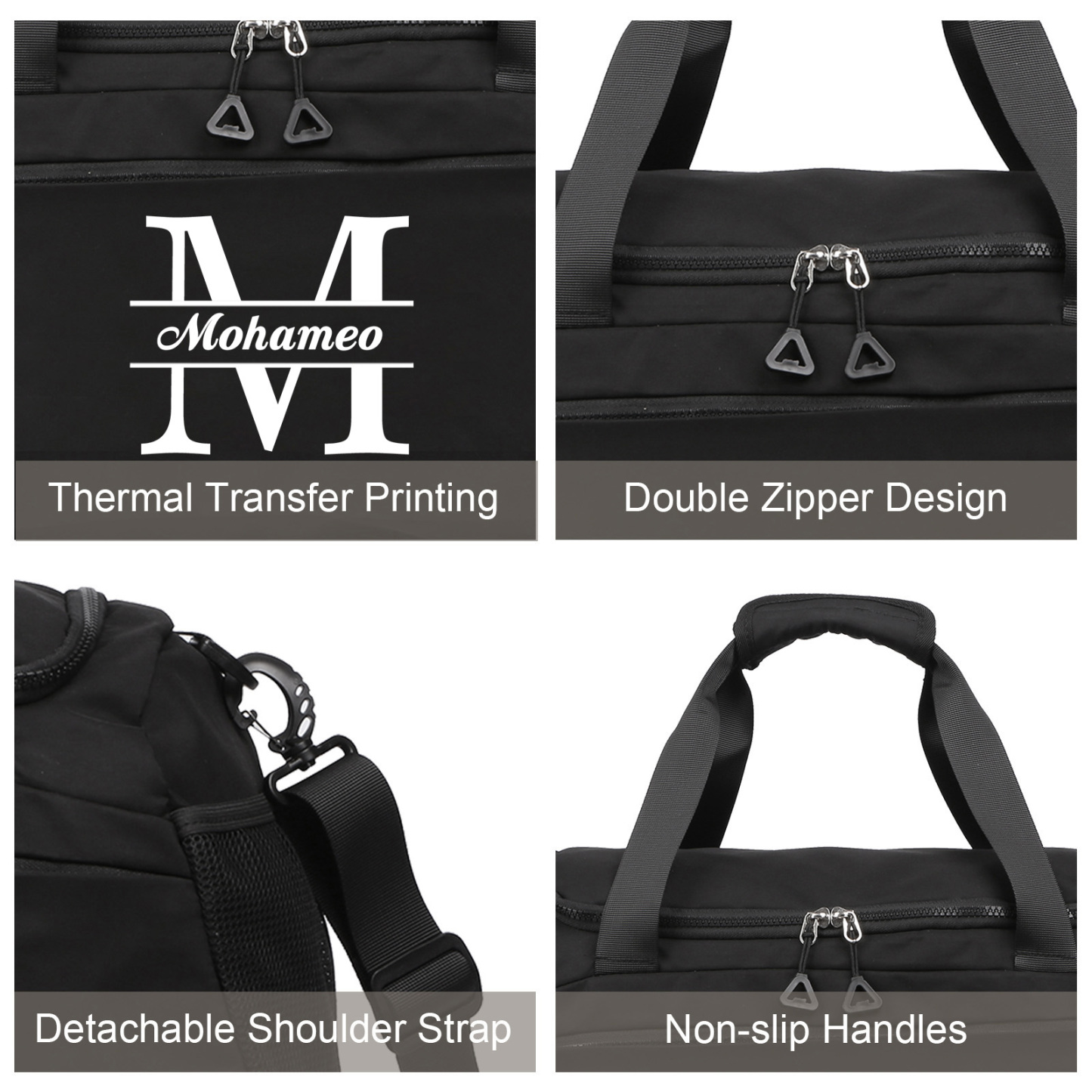 Personalized Travel Bag with Custom Name Perfect Gift for Men & Women