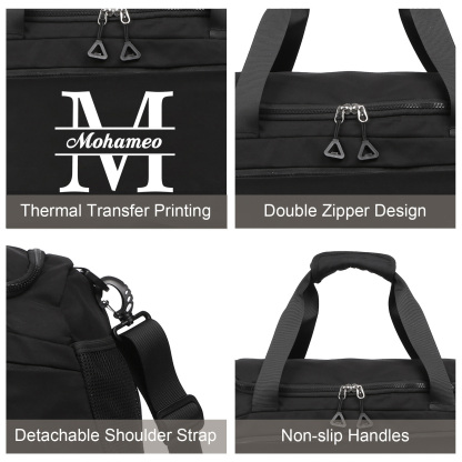 Personalized Travel Bag with Custom Name Perfect Gift for Men & Women