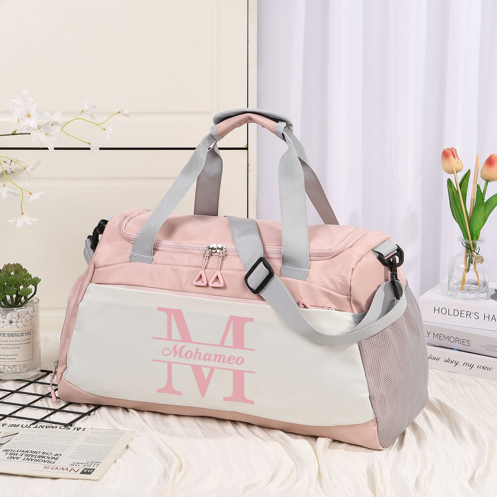 Personalized Travel Bag with Custom Name Perfect Gift for Men & Women