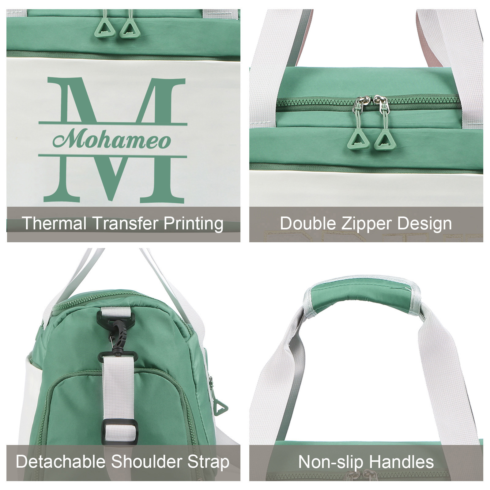 Personalized Travel Bag with Custom Name Perfect Gift for Men & Women