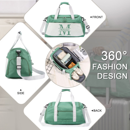 Personalized Travel Bag with Custom Name Perfect Gift for Men & Women