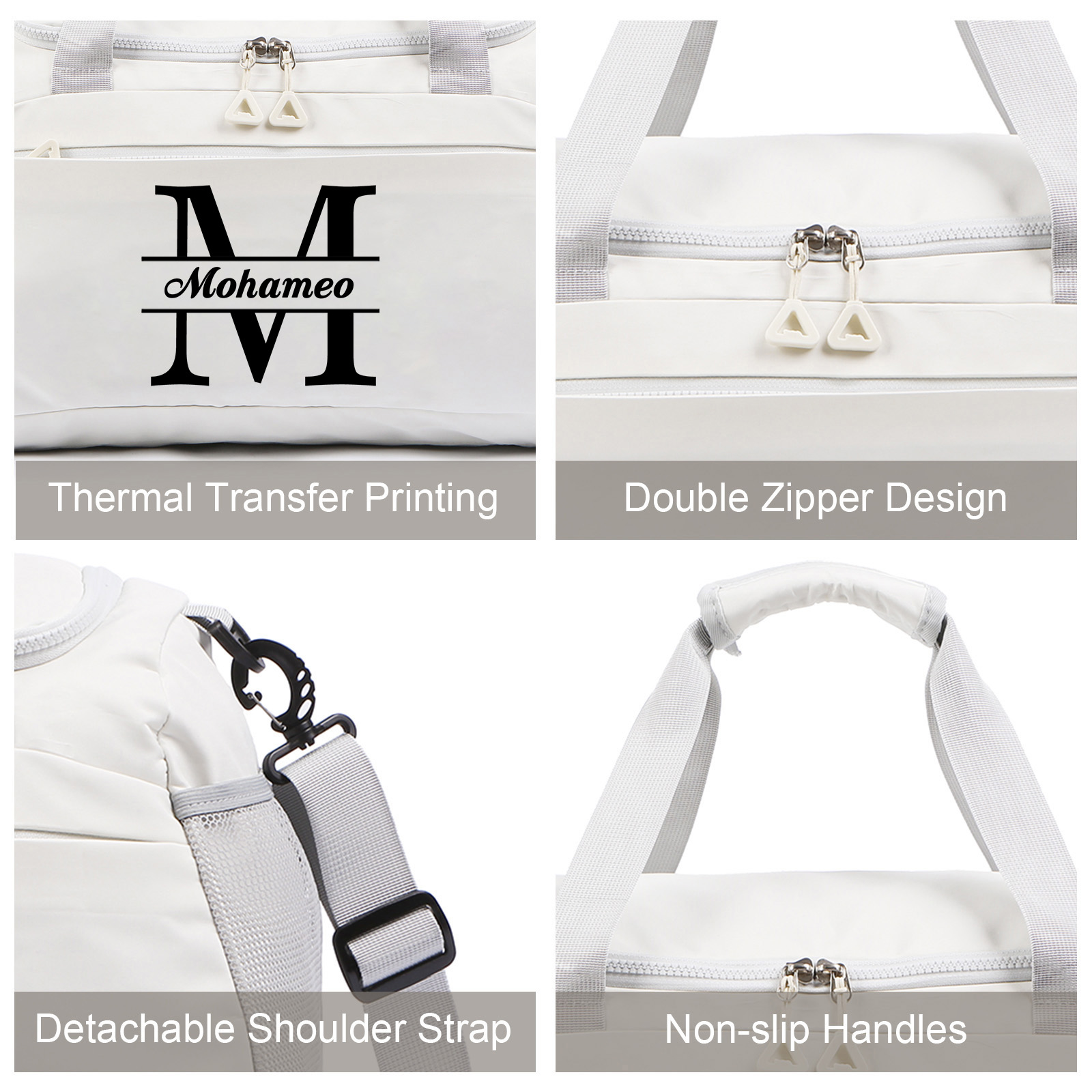 Personalized Travel Bag with Custom Name Perfect Gift for Men & Women
