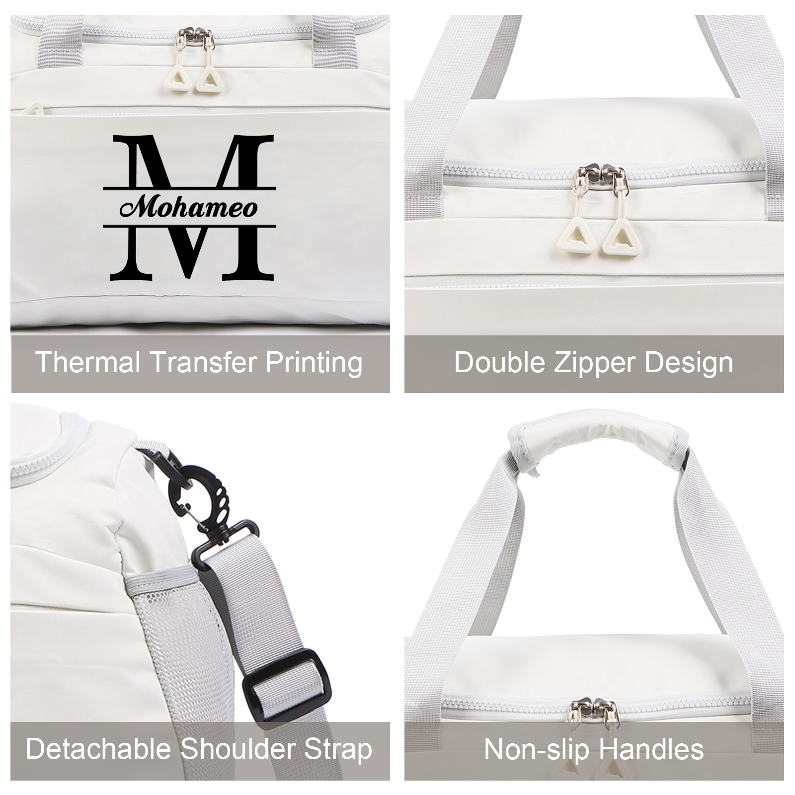 Personalized Travel Bag with Custom Name Perfect Gift for Men & Women