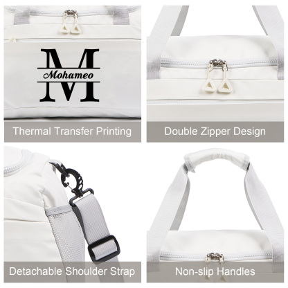 Personalized Travel Bag with Custom Name Perfect Gift for Men & Women