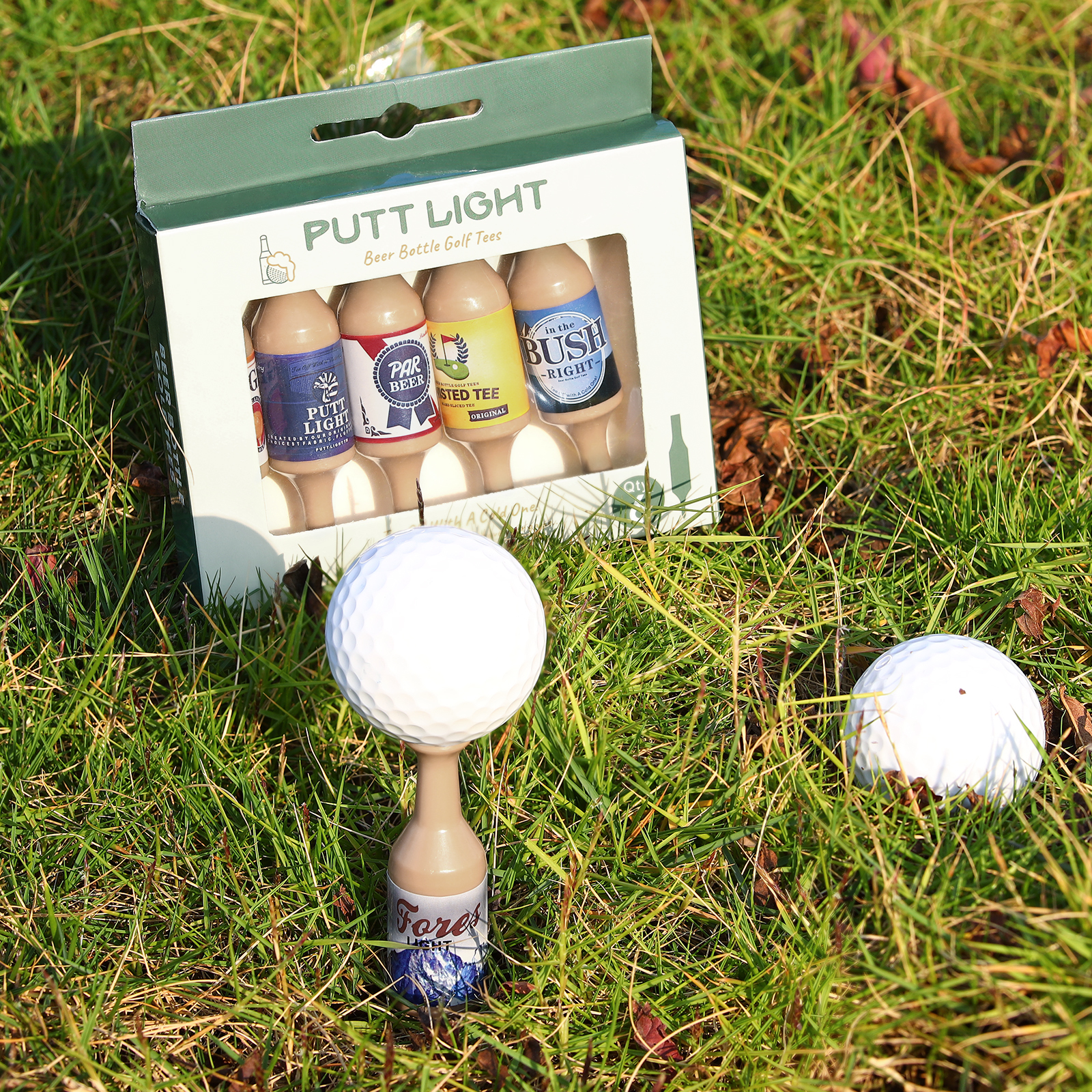 Virtually Unbreakable Golf Tees Recyclable Plastic Golf Tee 6 Pack Gift for Him