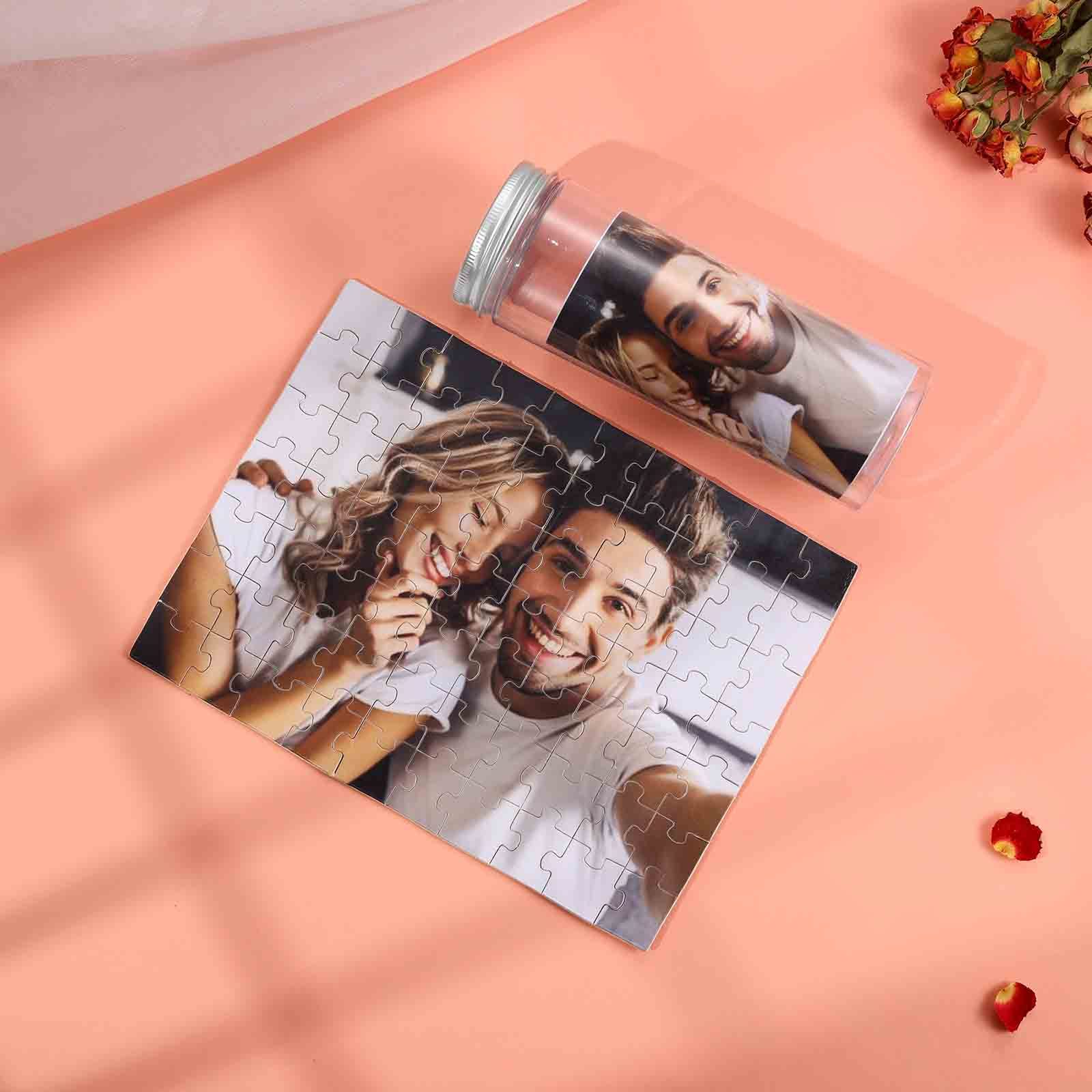 Personalized Canned Custom Photo Puzzle Custom 1 Photo 70 or 120 Pieces Gift for Her | Lorajewel