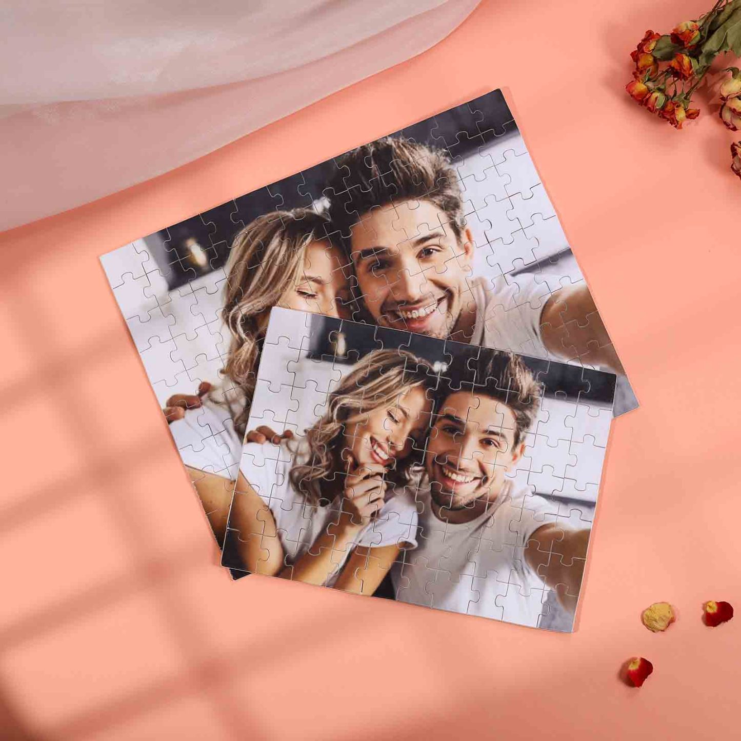 Personalized Canned Custom Photo Puzzle Custom 1 Photo 70 or 120 Pieces Gift for Her | Lorajewel