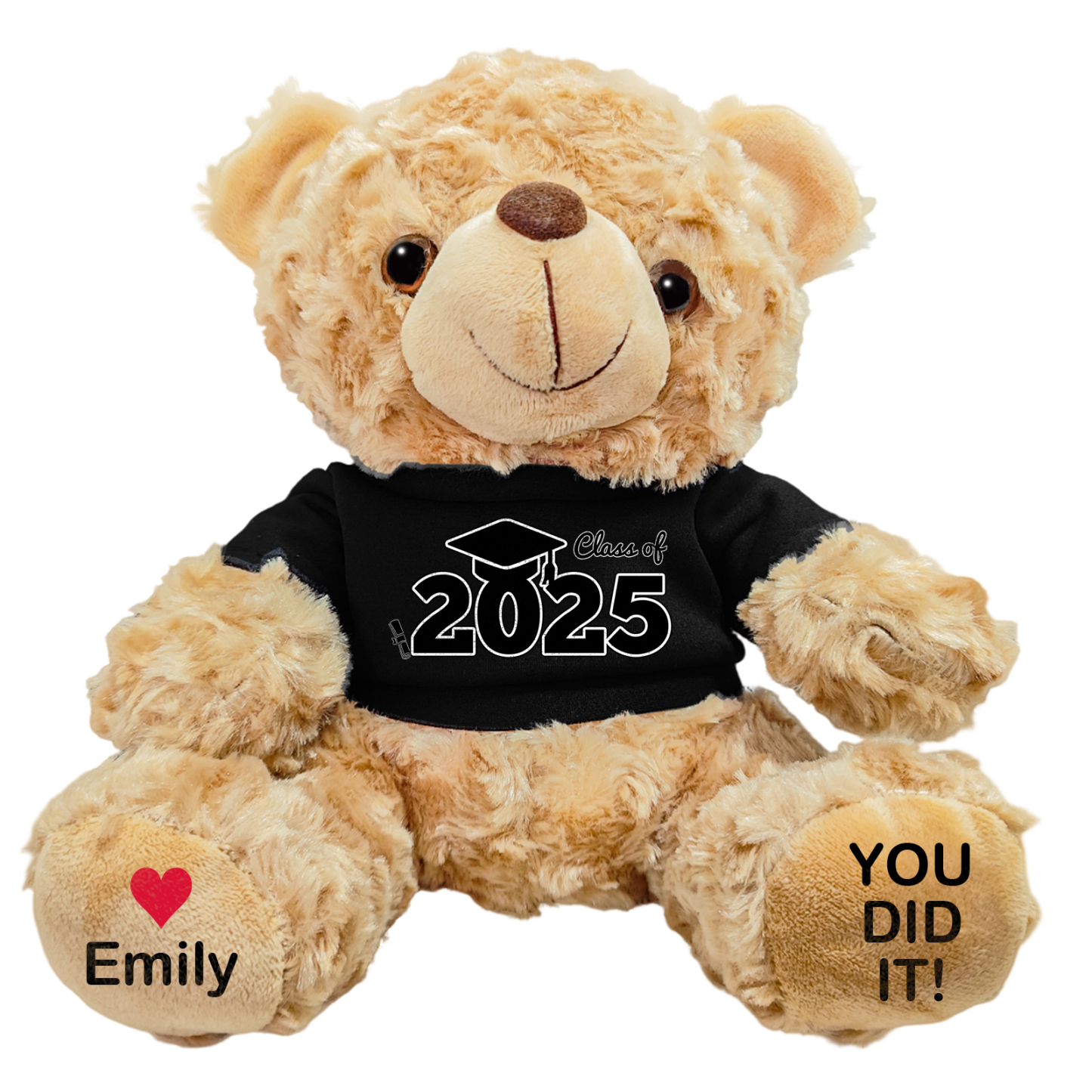 Personalized Graduation Teddy Bear - Custom Gift with Name & Year | Lorajewel