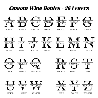 Personalized Portable Hip Flask Custom Name & Initial Gift for Him