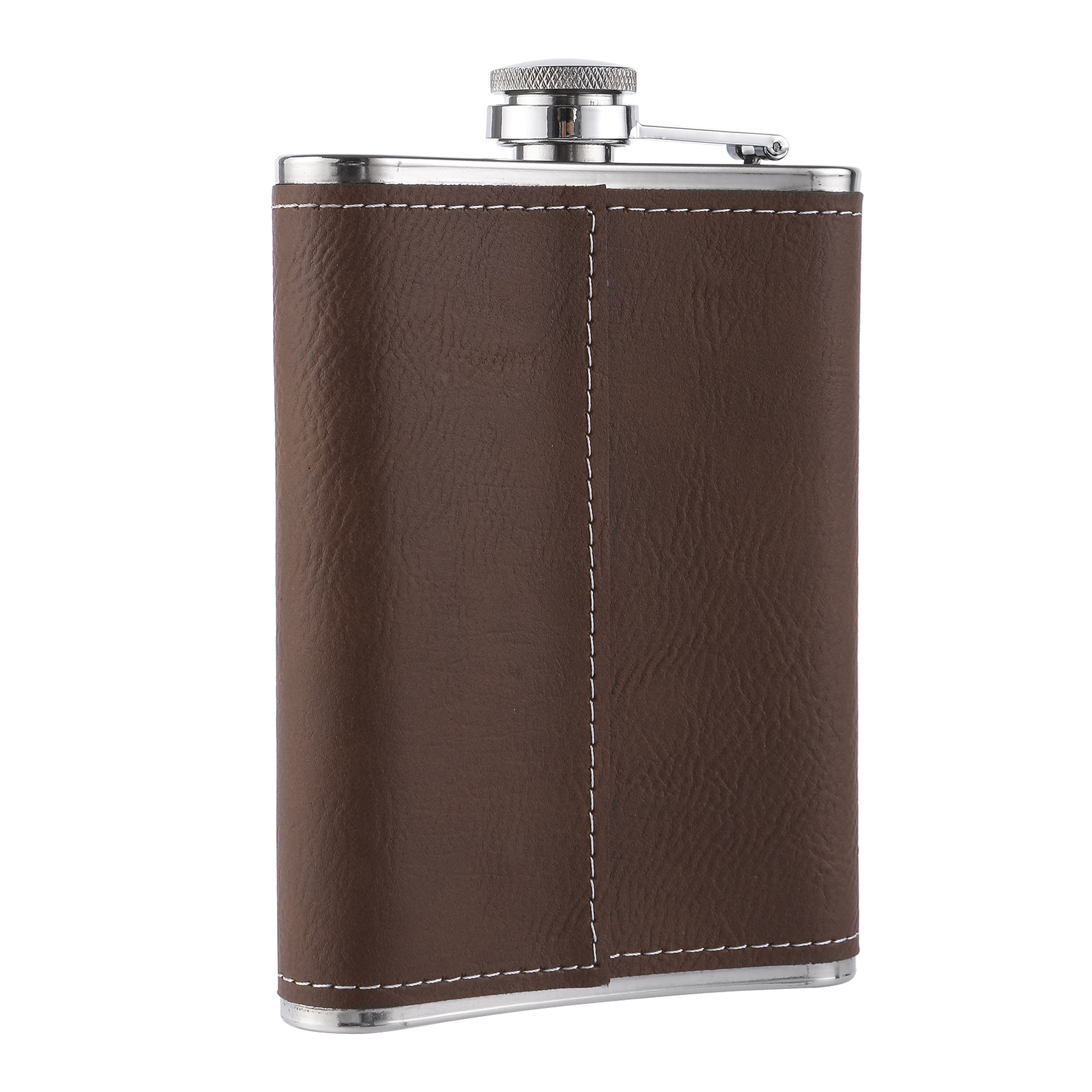 Personalized Portable Hip Flask Custom Name & Initial Gift for Him