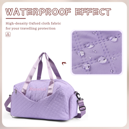Personalized Name Travel Bag Waterproof and Stylish Gift for Her