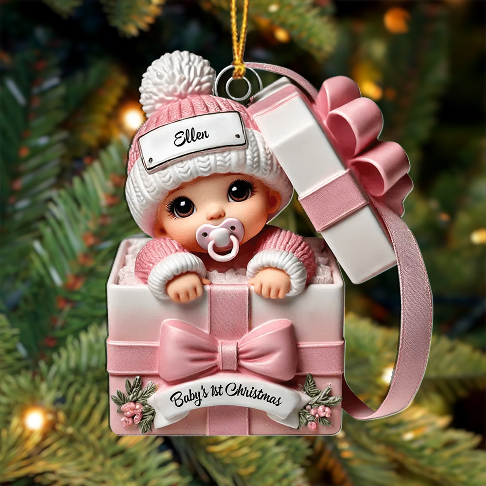 Personalized Baby’s 1st Christmas Ornament