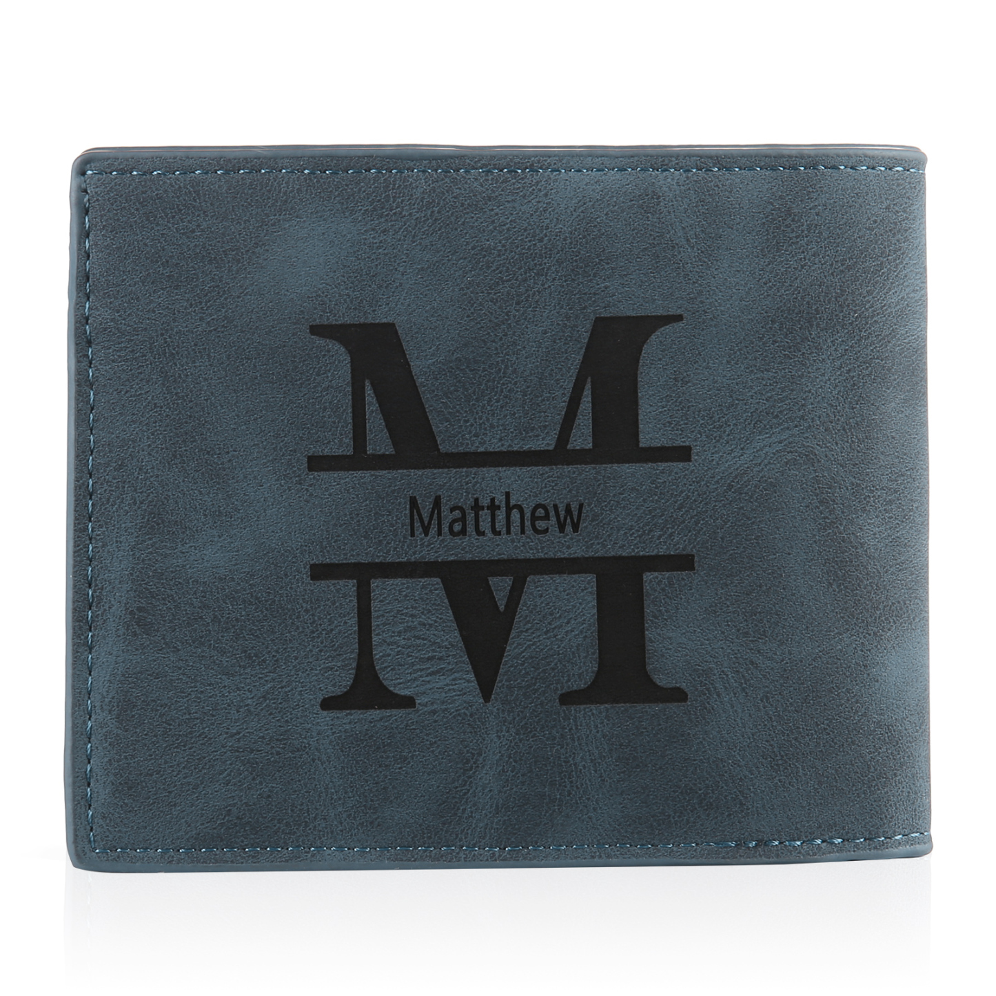 Personalized Couple Gift Box Set Custom Wallets & Keychains for Special Moments