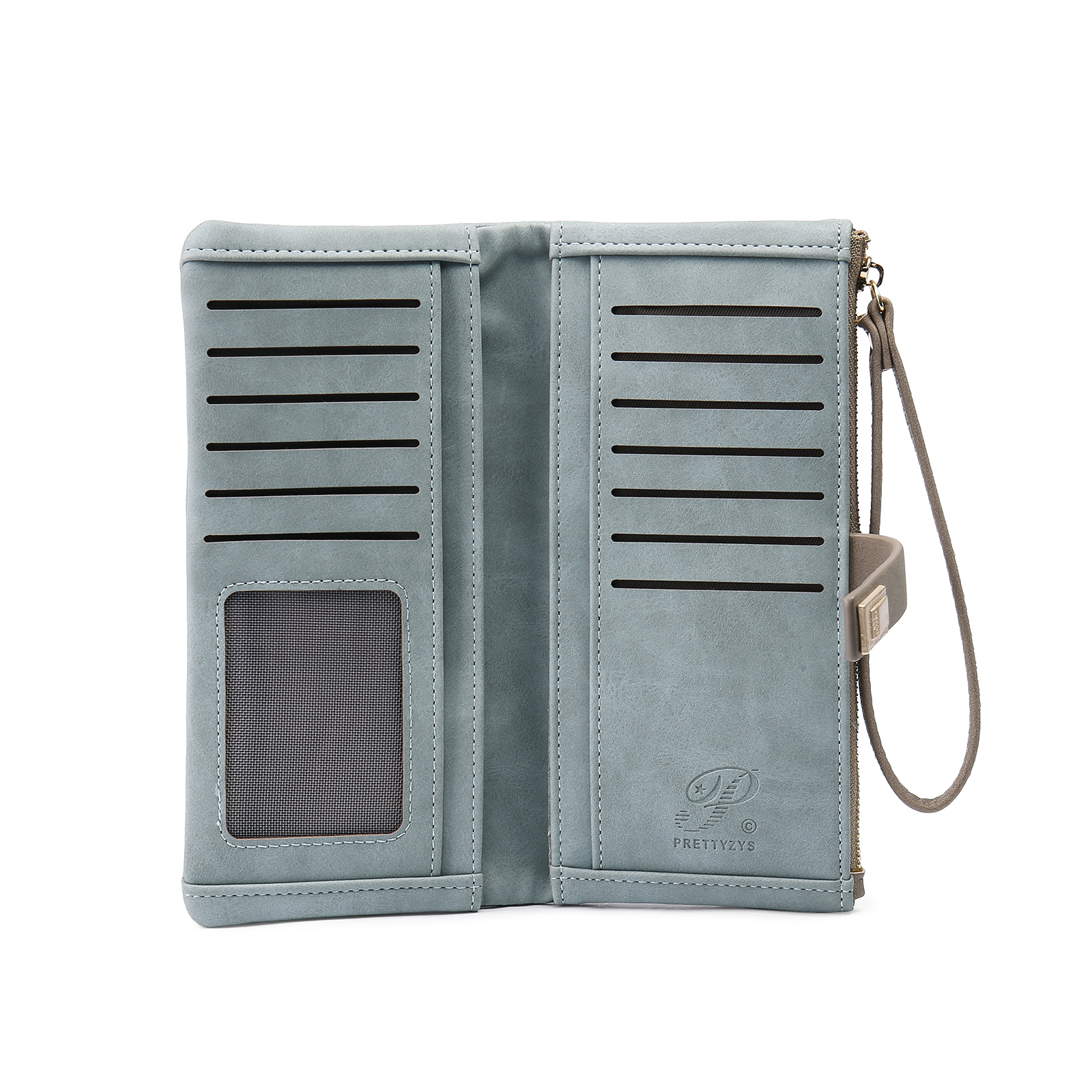 Personalised 6 Names PU Leather Wallet, Custom Long Wallet Gift For Her | Jessemade