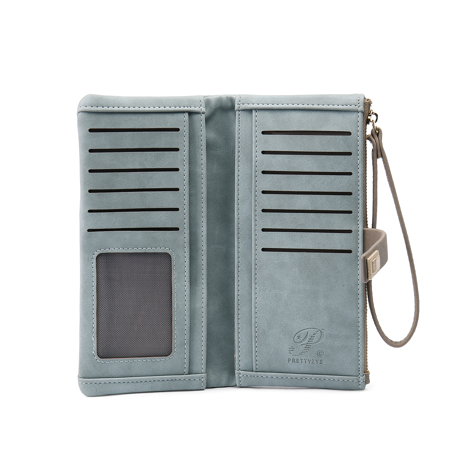 Personalised 6 Names PU Leather Wallet, Custom Long Wallet Gift For Her | Jessemade