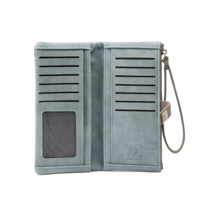 Personalised 6 Names PU Leather Wallet, Custom Long Wallet Gift For Her | Jessemade