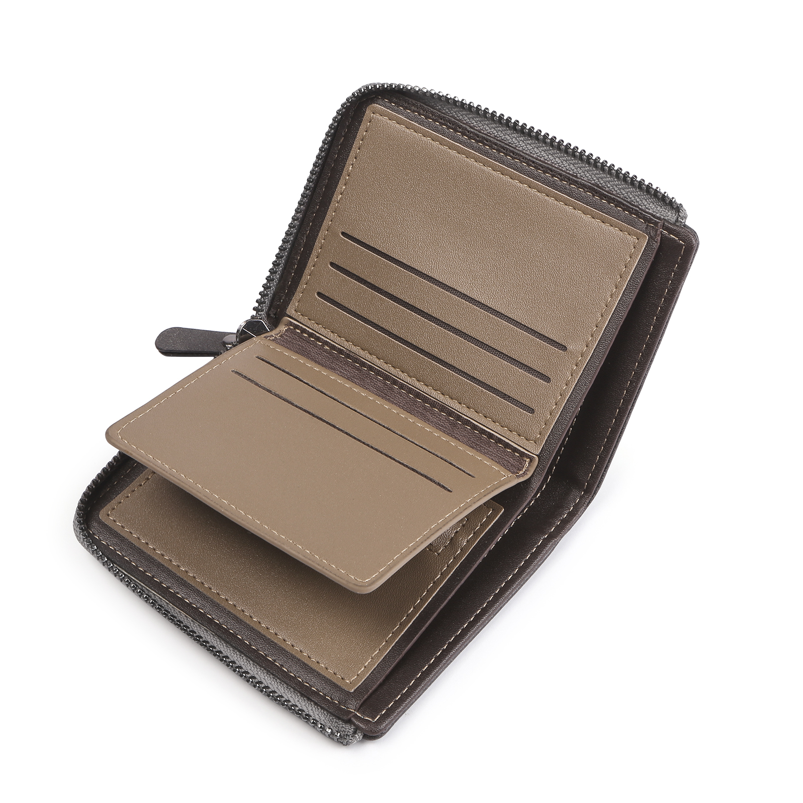 Personalized Leather Men's Wallet with Photo and Name Engraving – Gift for Him | Lorajewel