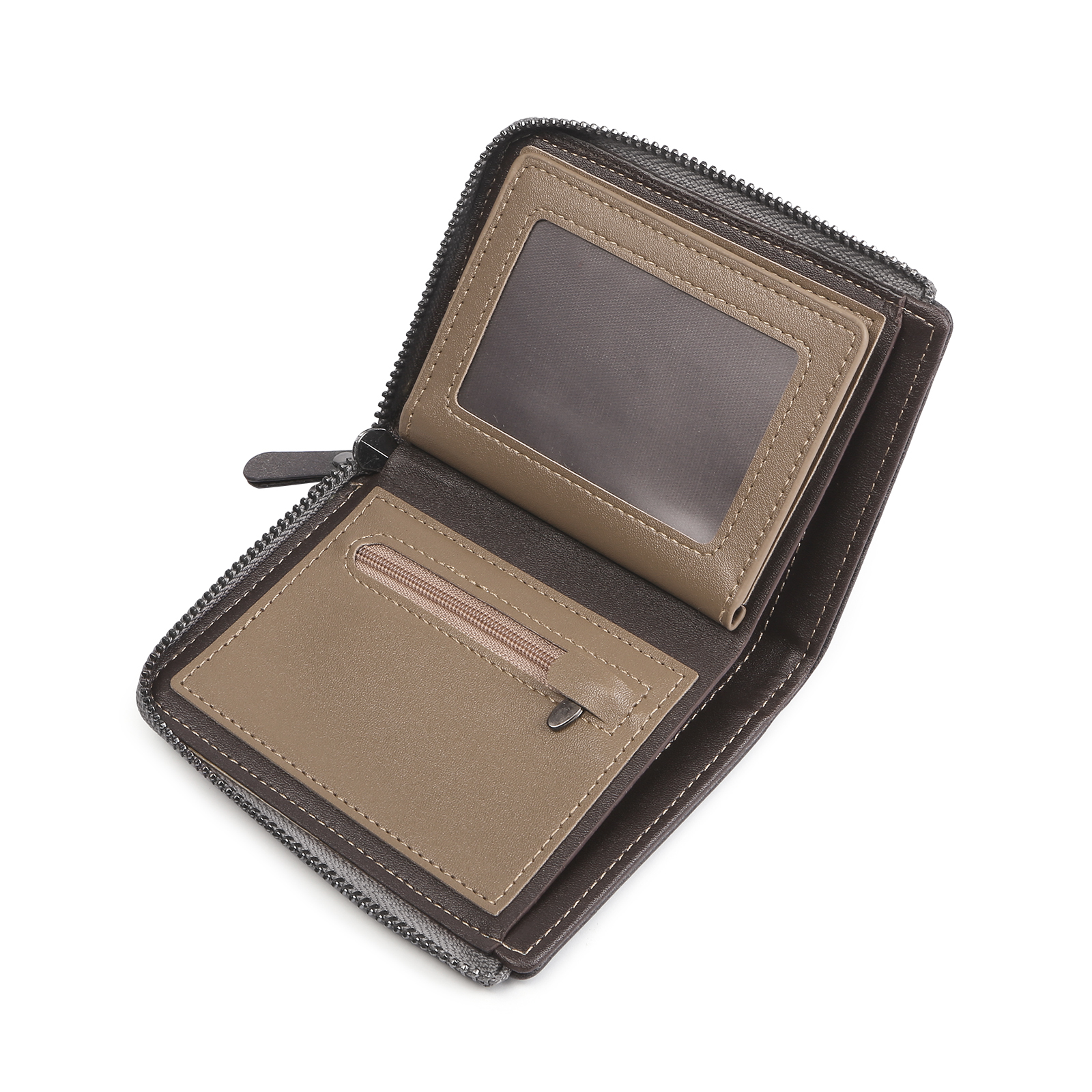 Personalized Leather Men's Wallet with Photo and Name Engraving – Gift for Him | Lorajewel