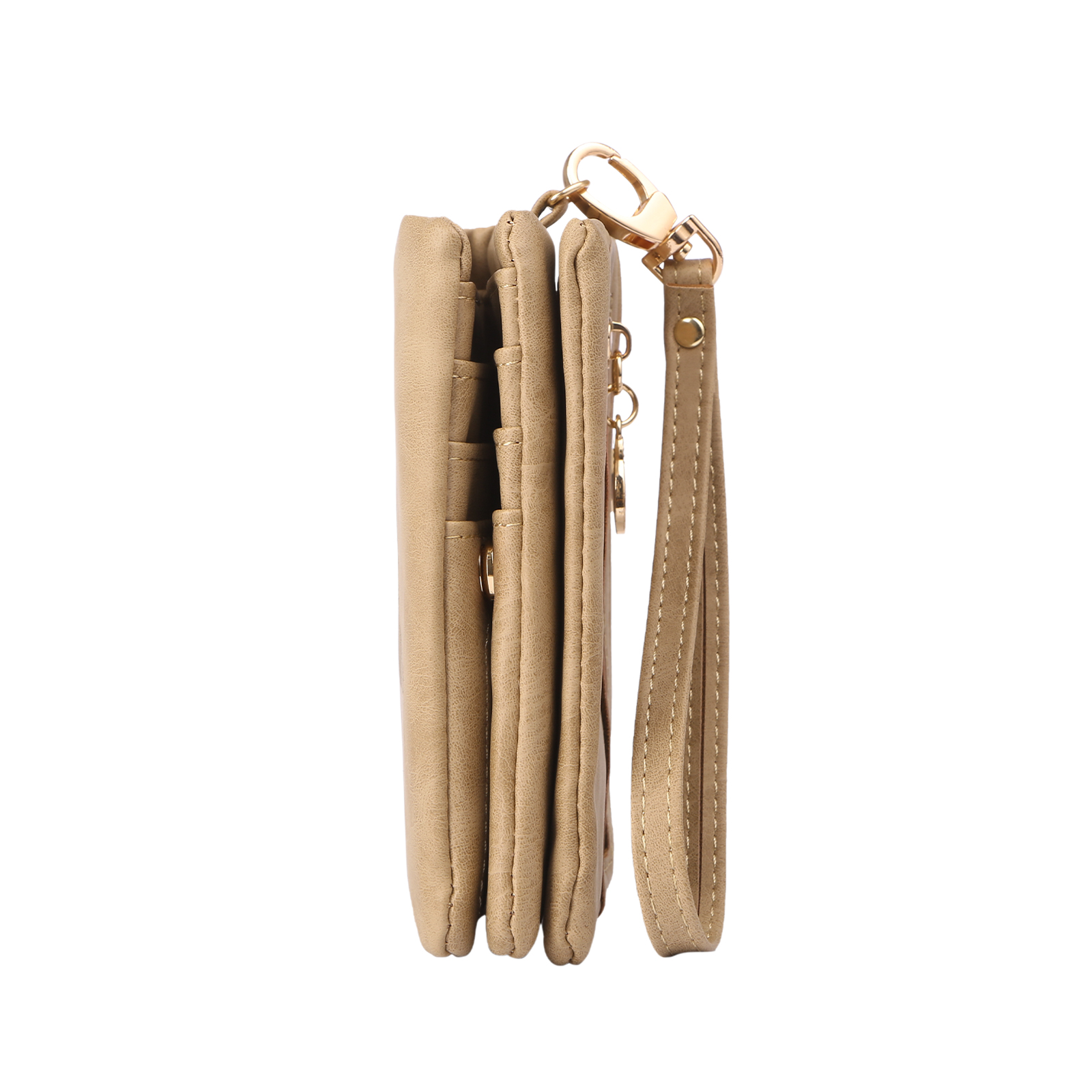 Brown Personalised Leather Wallet Engraved Photo Short Wallet Folding Wallet With Gift Box For Men