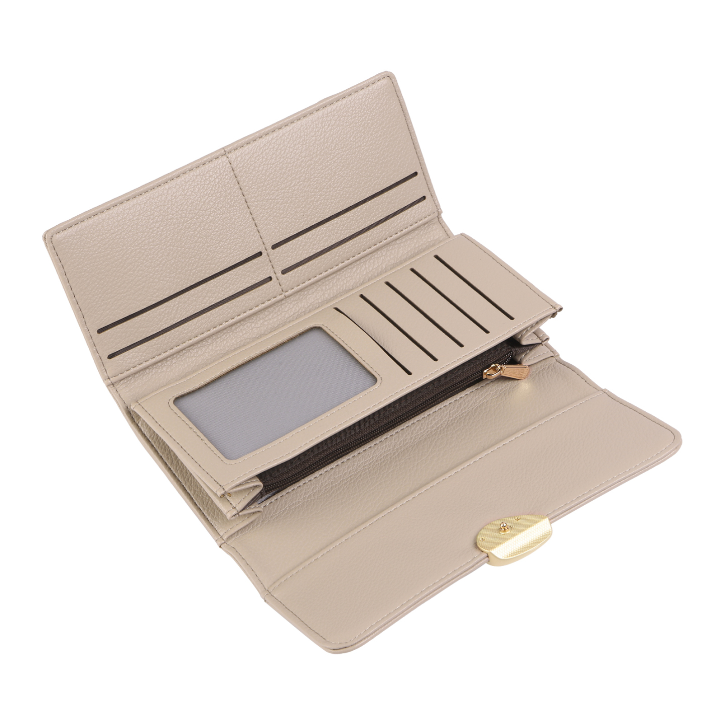 Personalised Leather Wallet Engraved Photo Long Wallet Folding Wallet With Gift Box For  Women