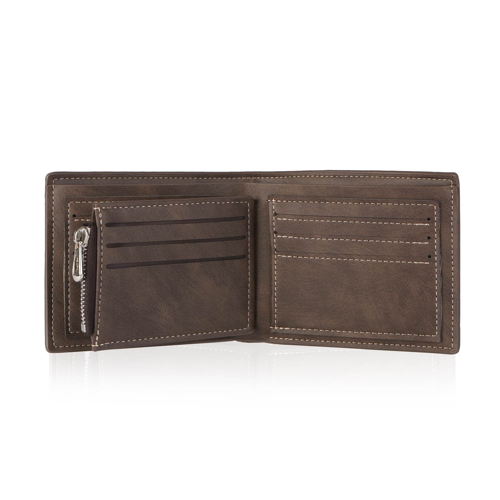 Custom Men’s Wallet – Short Bifold Style with Photo & Name Personalisation + RFID Blocking | Lorajewel