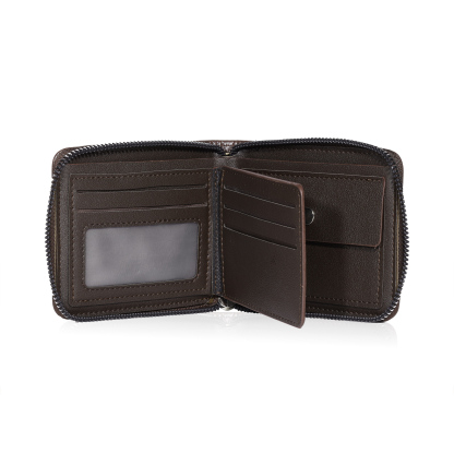 Personalized Wallet for Men with Name & Photo – Elegant Men's Gift for Father's Day, Birthday, or Anniversary | Lorajewel