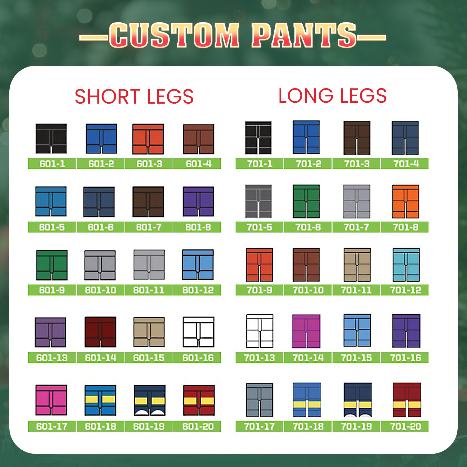 Personalized Minifigure Christmas Ornament