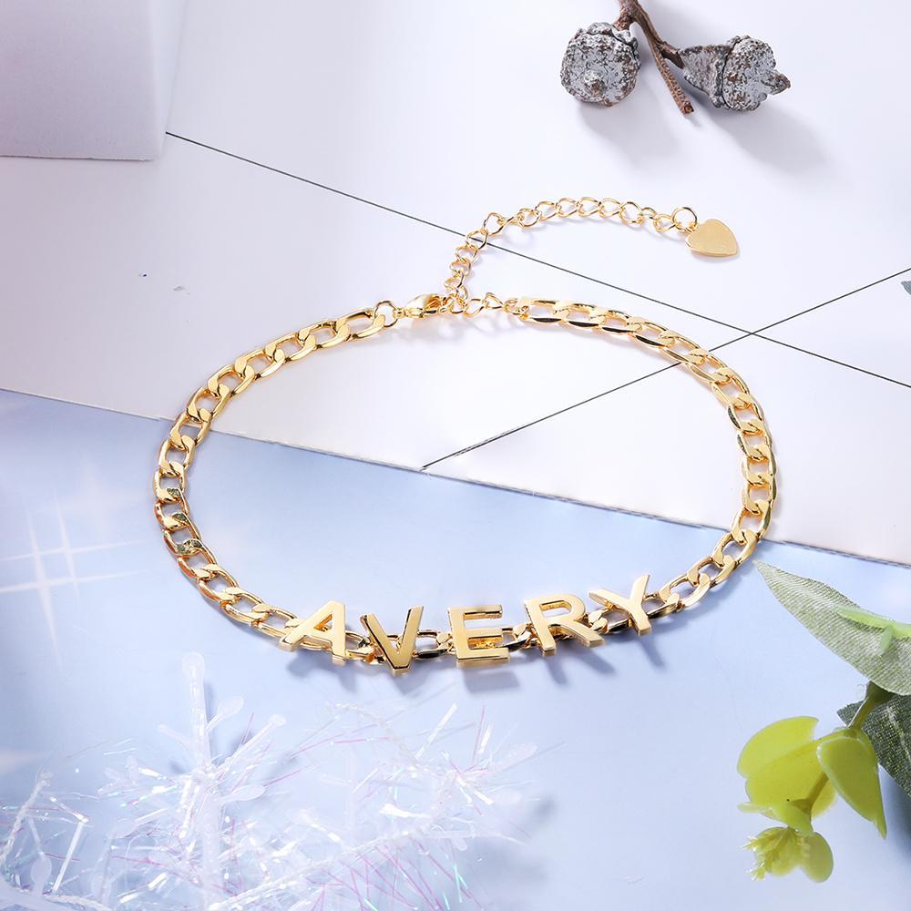 Name Bracelet Letters Bracelet Personalized Gifts