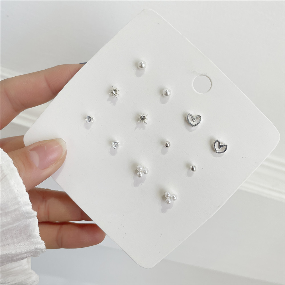 Exquisite Earring Set Cat Butterfly Pearl Earrings Gift for Her