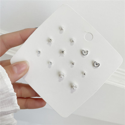 Exquisite Earring Set Cat Butterfly Pearl Earrings Gift for Her