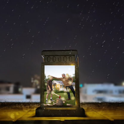 Personalized 4 Photos Lantern Lamp Memory Lantern Gifts for Family