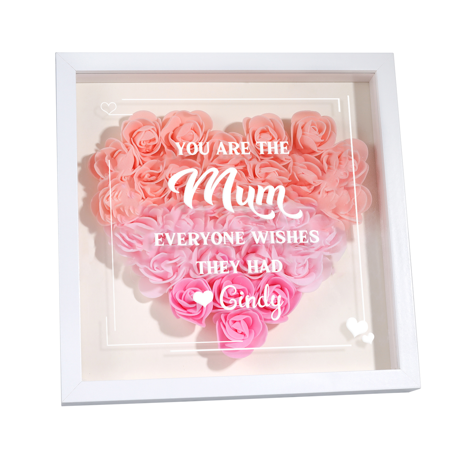 Personalized Custom Nickname and 1 Name, Exquisite Love Decorations in Five Colors, Home Decoration Gifts for Mom | Jessemade