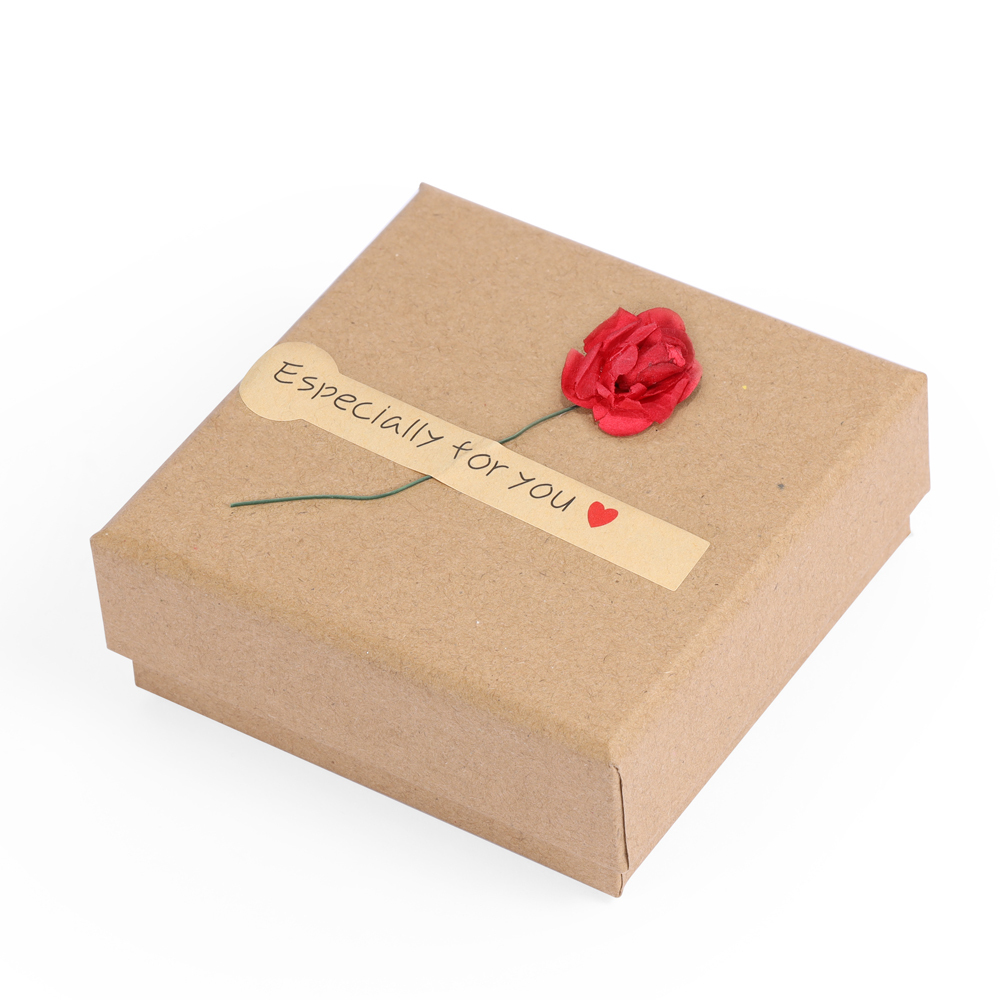 Flower Box For Bracelet Gift Package