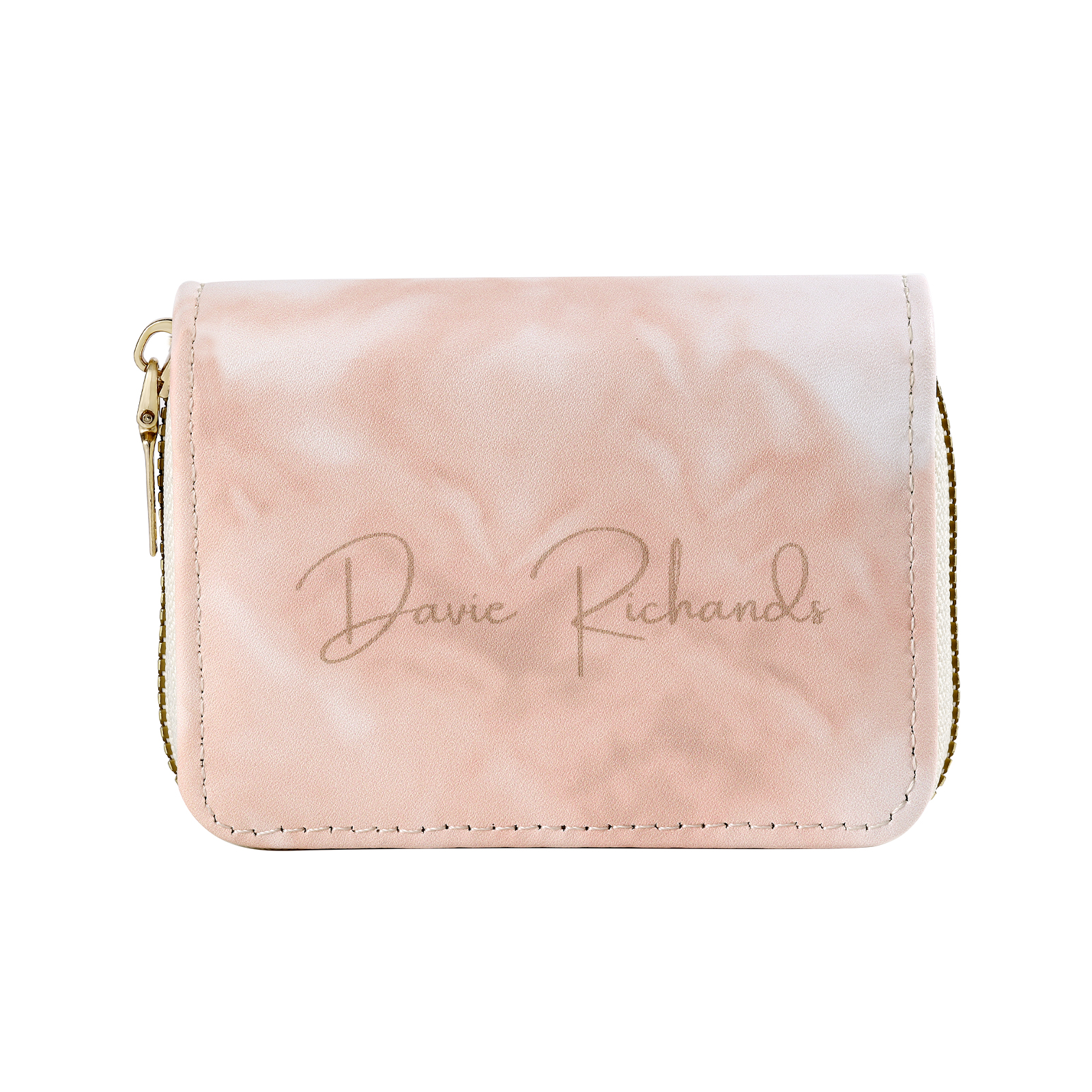 Personalized Women's Leather Wallet Custom Photo & Text Zipper Wallet Accordion Wallet Gift for Her