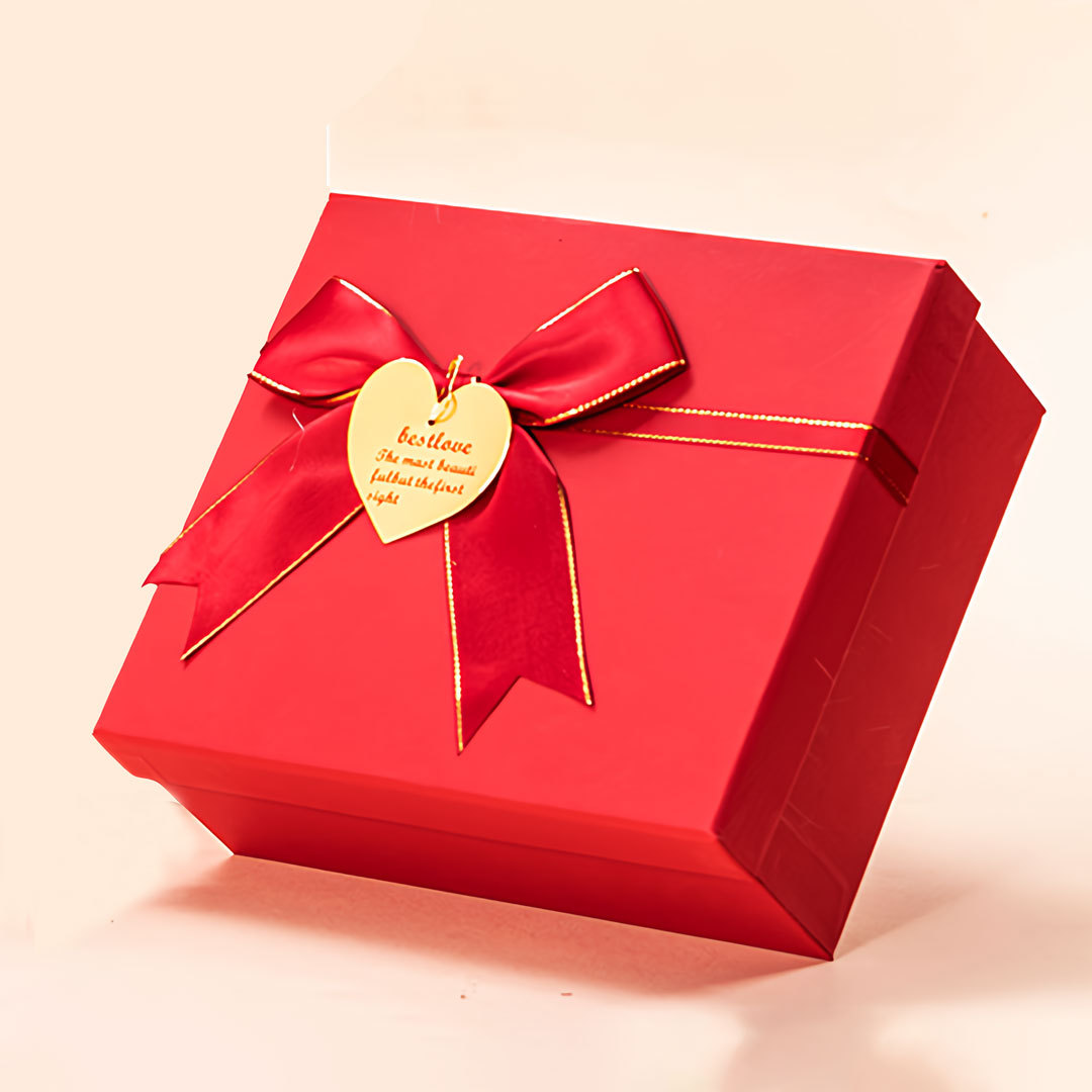 Exquisite Gift Box Red Gift Packaging Jewelry Box Valentine's Day Gift Box