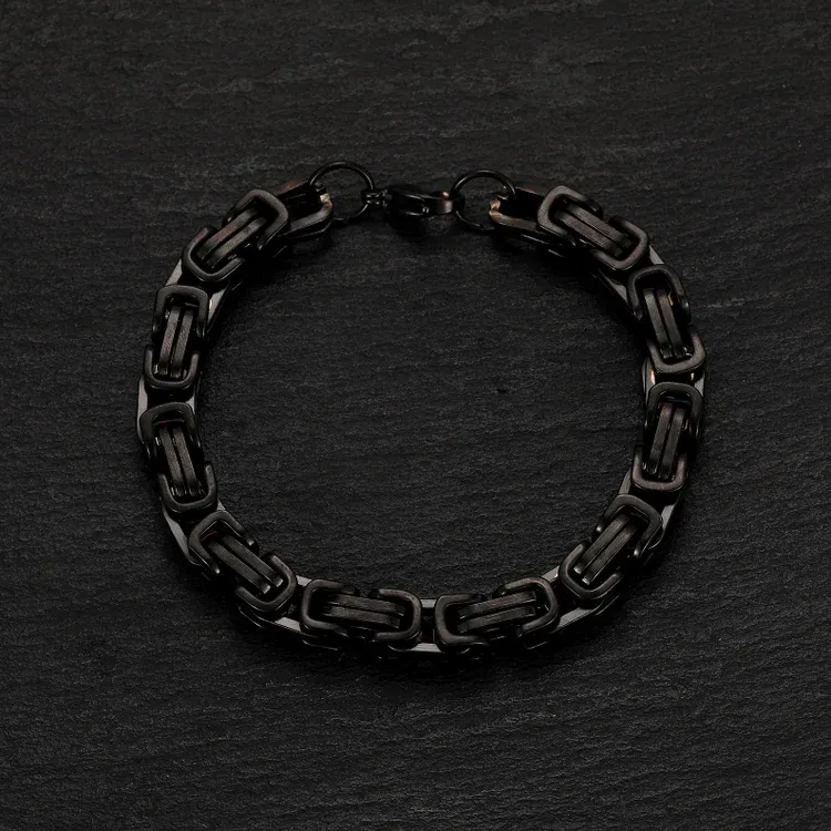 To My Man I LOVE YOU Cuban Link Promise Bracelet Stainless Steel Bracelet Romantic Gift