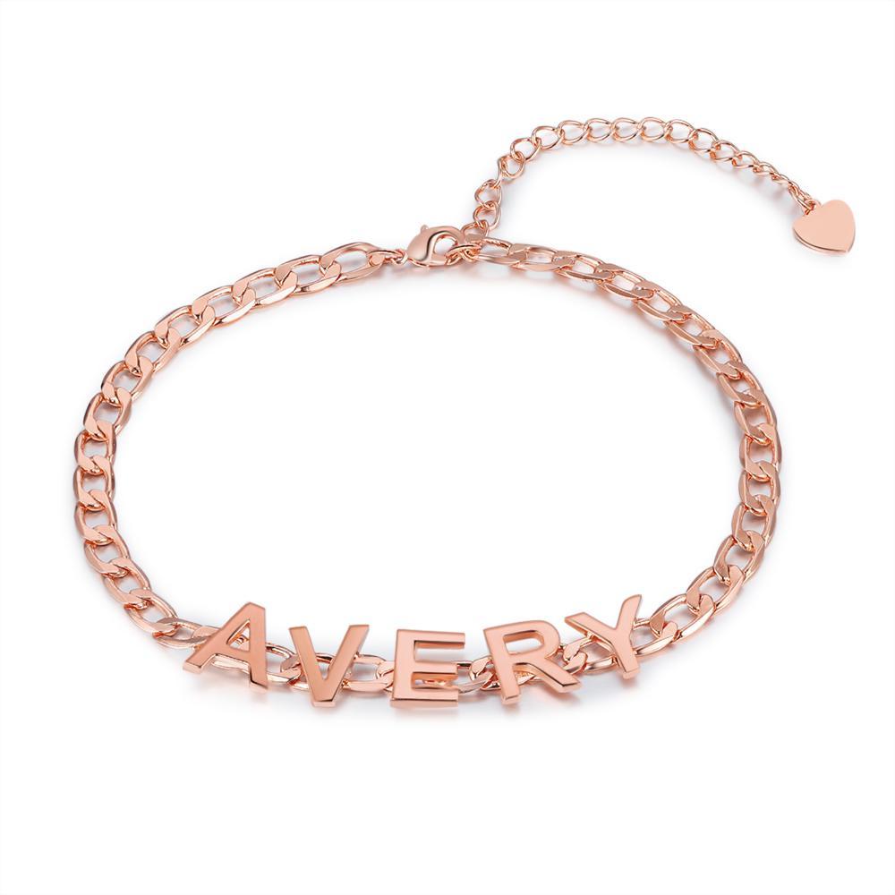 Name Bracelet Letters Bracelet Personalized Gifts
