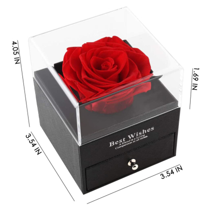 Enchanted Rose Jewelry Box Gift Package