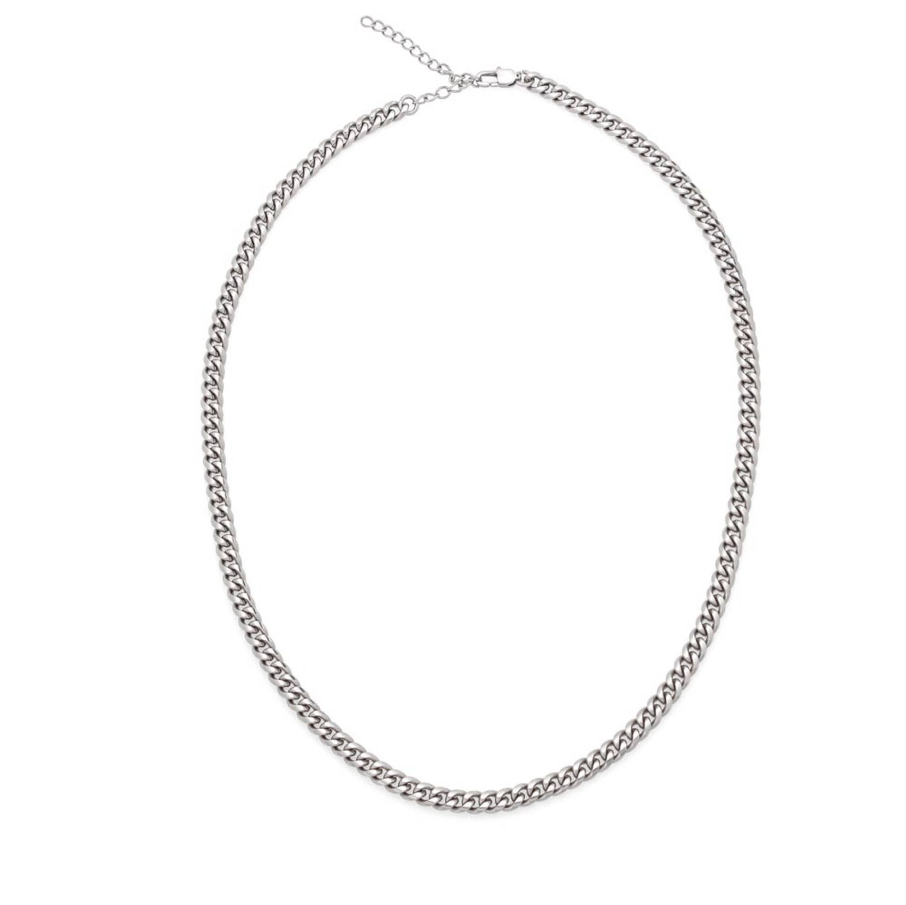 To My Boyfriend Cuban Link Chain Necklace Promise Necklace Gift Set - I Love You Forever & Always