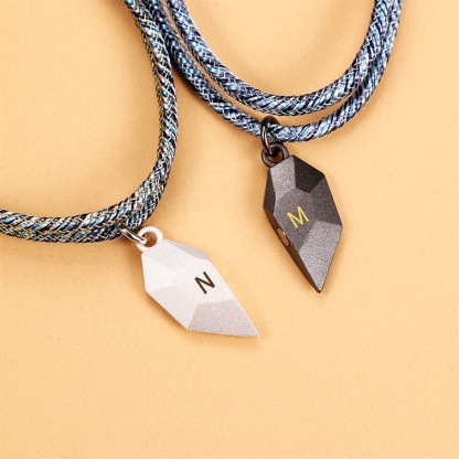 Wallet Gift Set Men Photo Wallet Personalized Name Photo Wallet Card Couple Magnetic Heart Matching Gift for Him